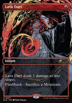 Lava Dart (V.1) SLDUP-2037 Rare Excellent Englisch Foil
