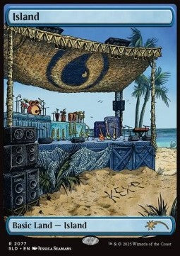 Island SLDUP-2077 Rare Near Mint Englisch