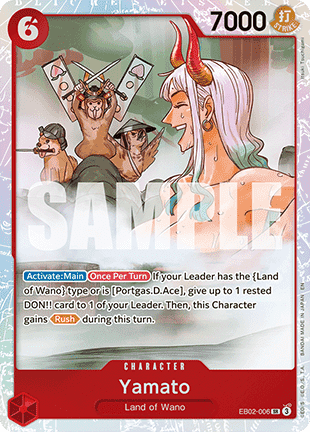 Yamato (EB02-006) (V.1) EB02 Super Rare Near Mint Englisch