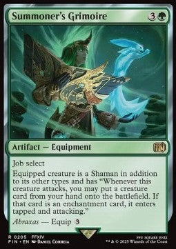 Summoner's Grimoire FIN-205 Rare Near Mint Englisch