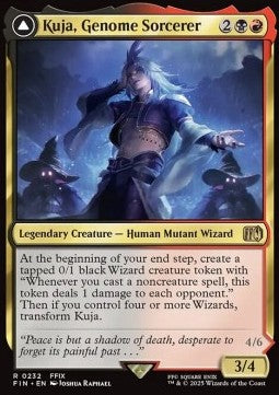 Kuja, Genome Sorcerer // Trance Kuja, Fate Defied FIN-232 Rare Near Mint Deutsch