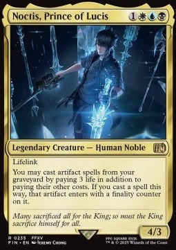 Noctis, Prince of Lucis FIN-235 Rare Near Mint Englisch