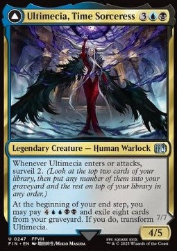 Ultimecia, Time Sorceress // Ultimecia, Omnipotent FIN-247 Uncommon Near Mint Englisch