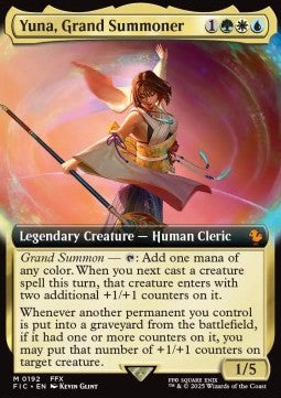 Yuna, Grand Summoner (V.1) XFIC-192 Mythic Good Englisch Foil