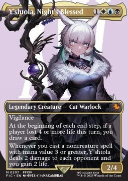 Y'shtola, Night's Blessed XFIC-207 Mythic Near Mint Englisch Foil