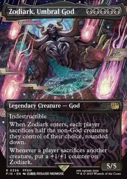 Zodiark, Gott der Dunkelheit (V.1) XFIN-336 Rare Near Mint Deutsch