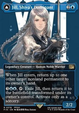 Jill, Shiva's Dominant // Shiva, Warden of Ice XFIN-378 Rare Near Mint Englisch