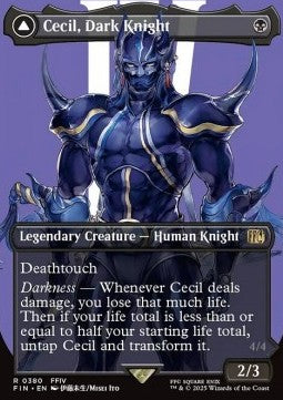 Cecil, Dark Knight // Cecil, Redeemed Paladin XFIN-380 Rare Near Mint Englisch