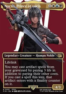 Noctis, Prinz von Lucis (V.1) XFIN-401 Rare Excellent Deutsch