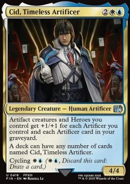 Cid, Timeless Artificer XFIN-418 Uncommon Near Mint Englisch