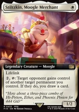 Stiltzkin, Moogle Merchant XFIN-433 Rare Near Mint Englisch