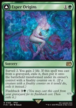 Esper Origins // Summon: Esper Maduin FIN-185 Rare Excellent Deutsch