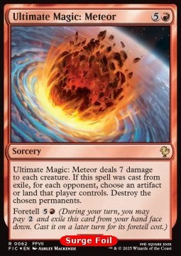 Ultimate Magic: Meteor CFIC-62 Rare Near Mint Englisch Foil