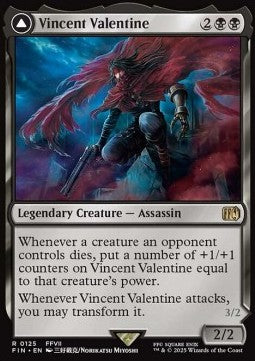 Vincent Valentine // Galian Beast FIN-125 Rare Excellent Deutsch