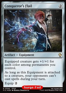 Conqueror's Flail CFIC-340 Rare Near Mint Englisch Foil