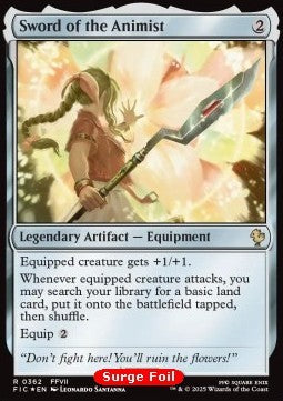 Sword of the Animist CFIC-362 Rare Near Mint Englisch Foil