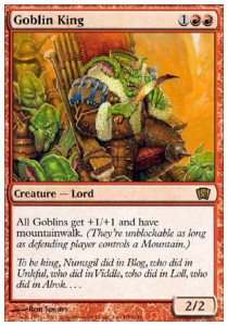 Goblin King 8ED-190 Rare Near Mint Englisch