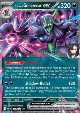 Marnie's Grimmsnarl ex DRI-136 Double Rare Near Mint Englisch