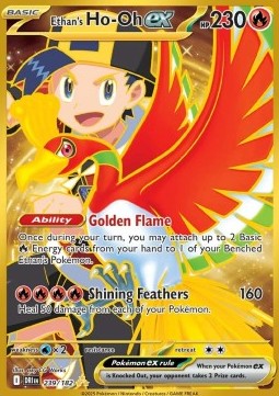 Klarins Ho-Oh ex DRI-239 Secret Rare Near Mint Deutsch