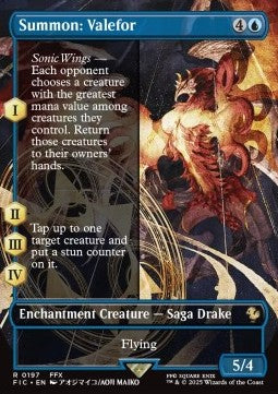 Summon: Valefor XFIC-197 Rare Excellent Englisch