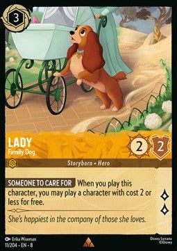 Susi - Familien-Hundedame 8JAF-11 Rare Near Mint Deutsch Foil