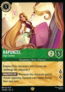 Rapunzel - Kletterin 8JAF-101 Legendary Near Mint Deutsch Foil