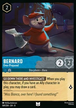 Bernard - Over-Prepared 8JAF-169 Uncommon Excellent Englisch Foil
