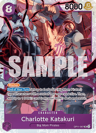 Charlotte Katakuri (OP11-067) (V.1) OP11 Super Rare Near Mint Englisch