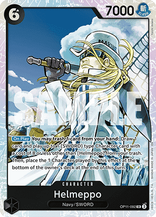 Helmeppo (OP11-092) (V.1) OP11 Helmeppo (OP11-092) Boosterfrisch Englisch