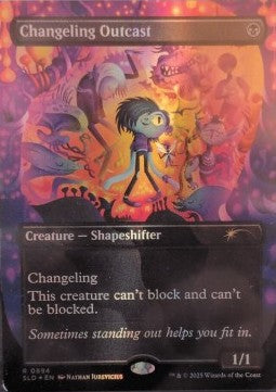 Changeling Outcast SLD-894 Rare Excellent Englisch Foil