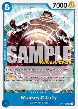 Monkey.D.Luffy (OP11-058) OP11P Uncommon Near Mint Englisch
