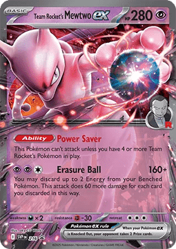 Team Rockets Mewtu ex SVP-216 Promo Excellent Deutsch