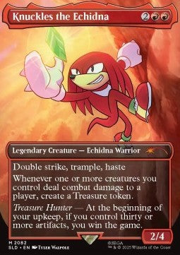 Knuckles the Echidna SLDTS-2082 Mythic Near Mint Englisch Foil