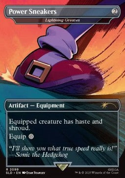Lightning Greaves (V.1) SLDTS-2099 Rare Near Mint Englisch Foil