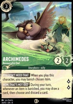 Archimedes - Raffinierte Eule PR2-34 Promo Near Mint Deutsch Foil