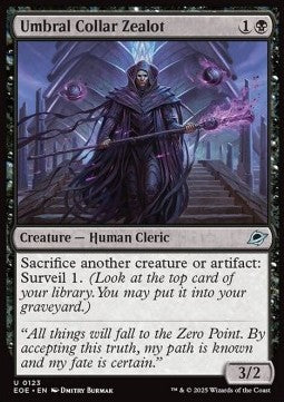 Umbral Collar Zealot EOE-123 Uncommon Near Mint Englisch Foil