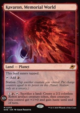 Kavaron, Memorial World EOE-255 Mythic Near Mint Englisch