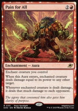 Pain for All EOE-151 Rare Near Mint Englisch