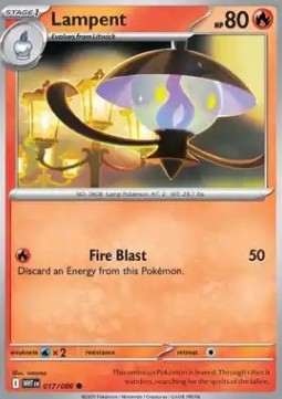 Lampent WHT-017 Common Near Mint Englisch Reverse Holo