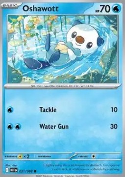 Oshawott WHT-021 Common Near Mint Englisch
