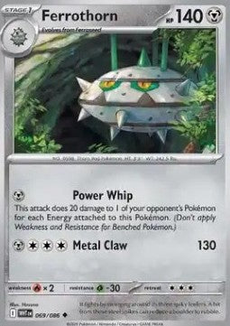 Ferrothorn WHT-069 Uncommon Near Mint Englisch Reverse Holo