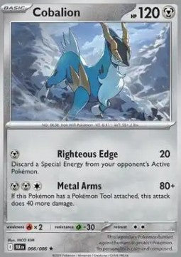 Cobalion BLK-066 Rare Near Mint Englisch Reverse Holo