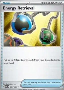 Energy Retrieval WHT-082 Uncommon Near Mint Englisch Reverse Holo