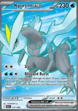 Kyurem ex BLK-157 Ultra Rare Near Mint Englisch