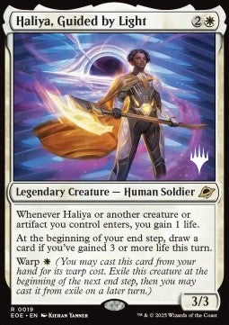 Haliya, Guided by Light PEOE-19 Rare Near Mint Englisch Foil