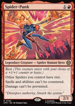 Spider-Punk SPM-92 Rare Excellent Englisch