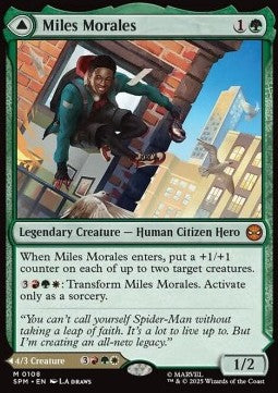 Miles Morales // Ultimate Spider-Man SPM-108 Mythic Near Mint Englisch