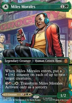 Miles Morales // Ultimate Spider-Man (V.1) XSPM-200 Mythic Near Mint Englisch