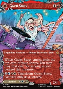 Gwen Stacy // Ghost-Spider (V.2) XSPM-209 Mythic Near Mint Englisch