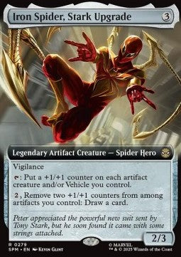 Iron Spider, Stark Upgrade XSPM-279 Rare Near Mint Englisch